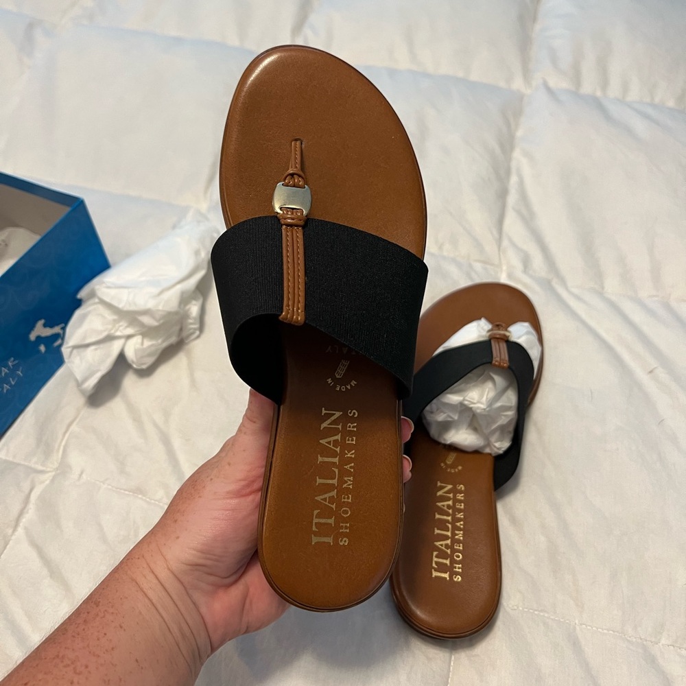 Brand new Italian  sandals